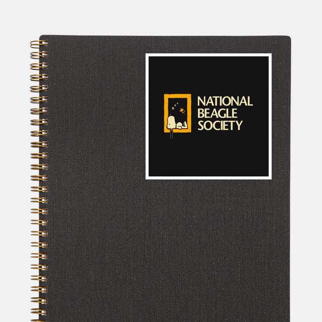 National Beagle Society-None-Glossy-Sticker-retrodivision