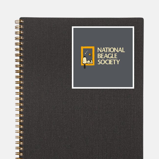National Beagle Society-None-Glossy-Sticker-retrodivision