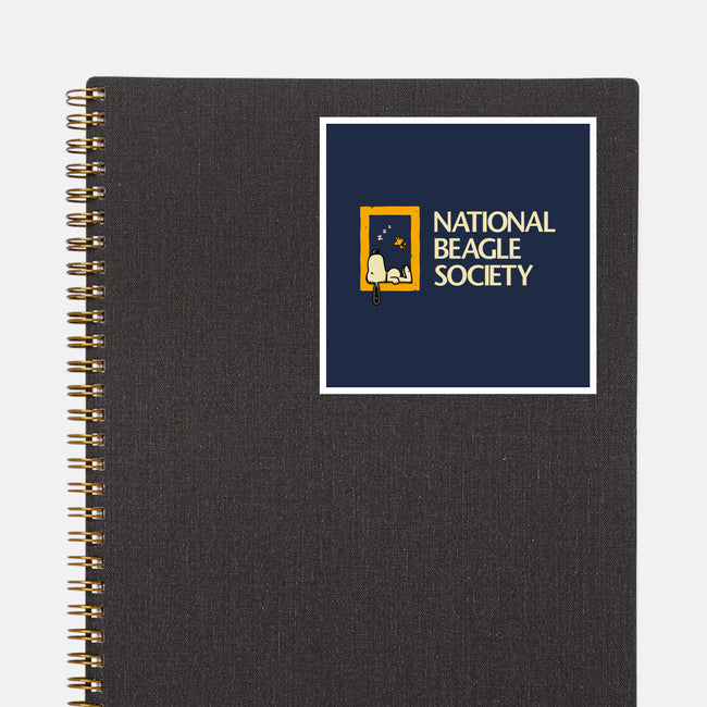 National Beagle Society-None-Glossy-Sticker-retrodivision