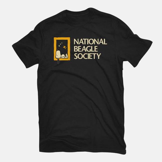 National Beagle Society-Womens-Basic-Tee-retrodivision