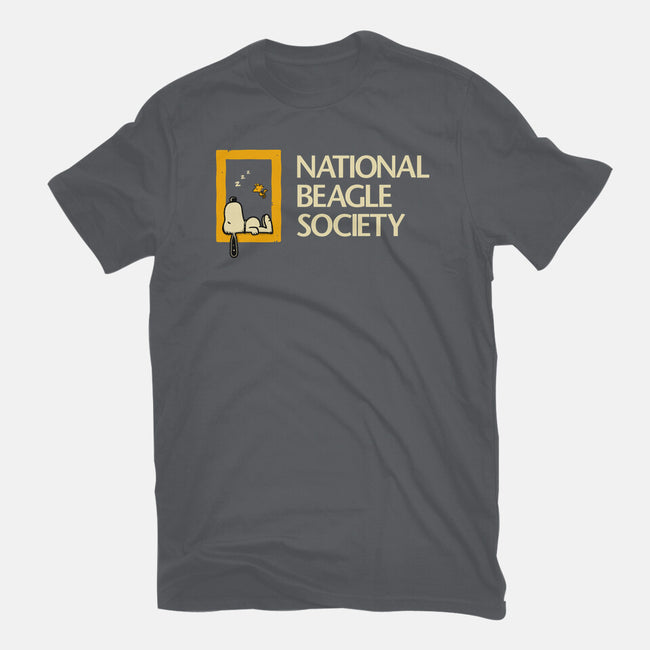 National Beagle Society-Unisex-Basic-Tee-retrodivision