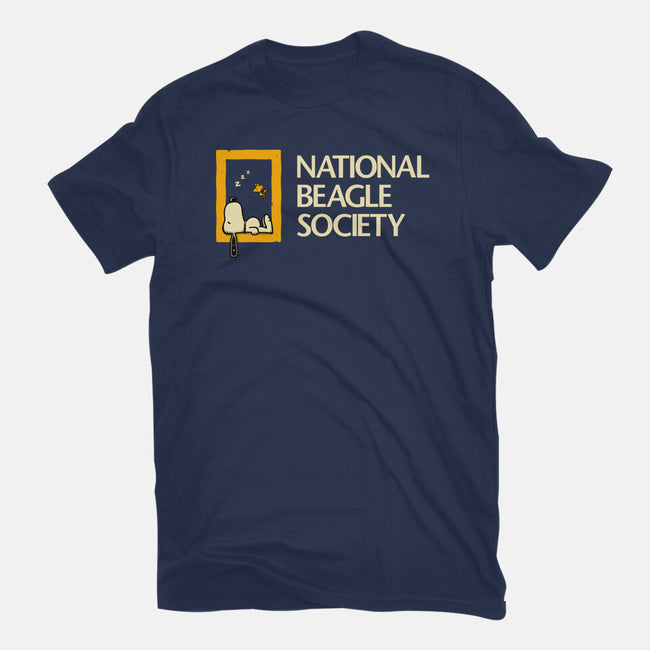 National Beagle Society-Womens-Basic-Tee-retrodivision