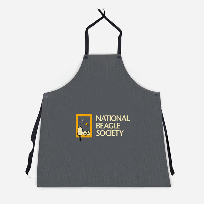 National Beagle Society-Unisex-Kitchen-Apron-retrodivision