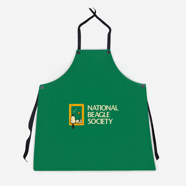 National Beagle Society-Unisex-Kitchen-Apron-retrodivision