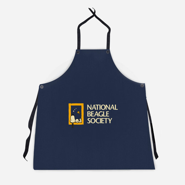 National Beagle Society-Unisex-Kitchen-Apron-retrodivision