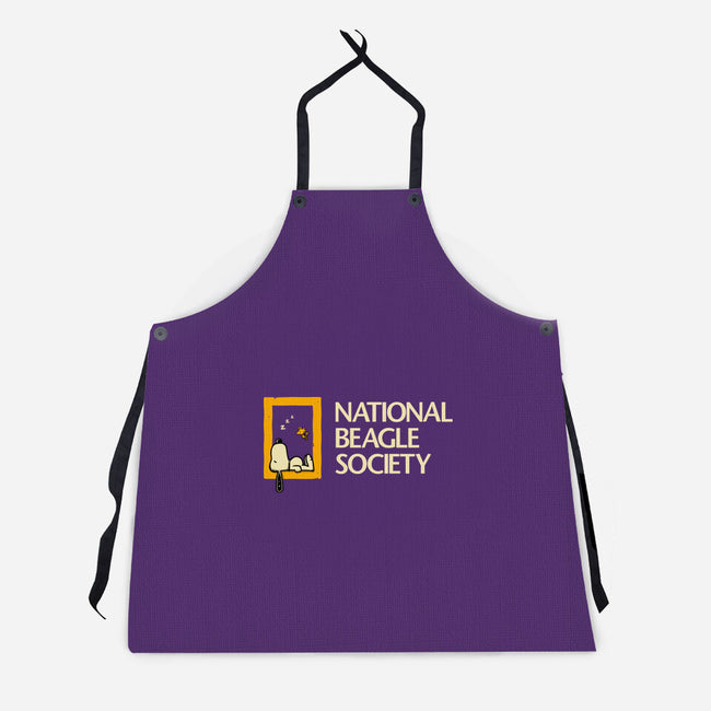 National Beagle Society-Unisex-Kitchen-Apron-retrodivision