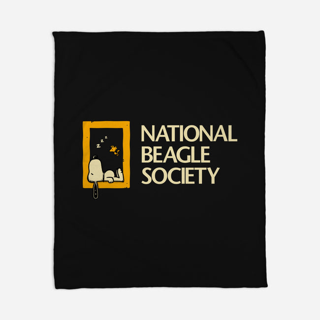 National Beagle Society-None-Fleece-Blanket-retrodivision