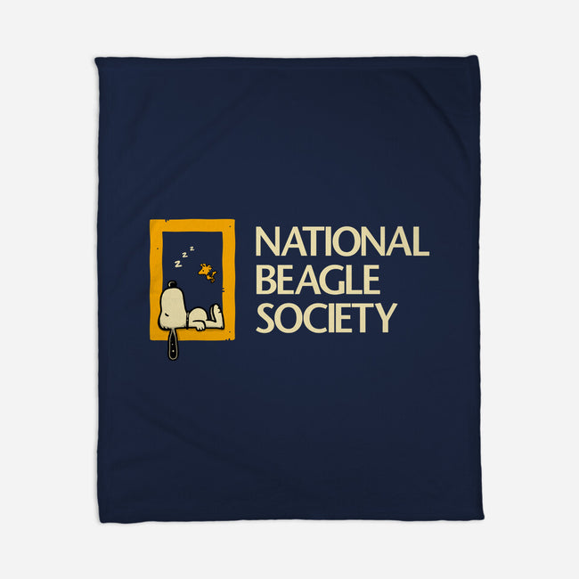 National Beagle Society-None-Fleece-Blanket-retrodivision