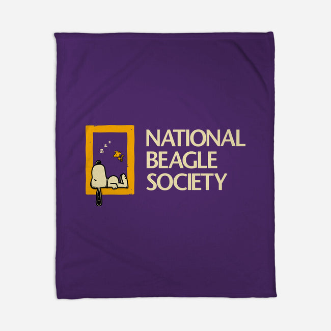 National Beagle Society-None-Fleece-Blanket-retrodivision