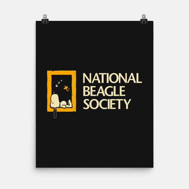 National Beagle Society-None-Matte-Poster-retrodivision
