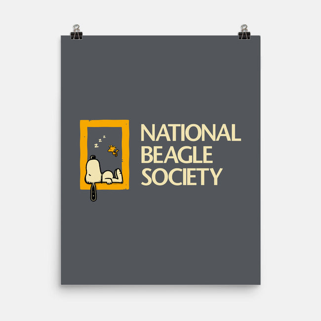 National Beagle Society-None-Matte-Poster-retrodivision