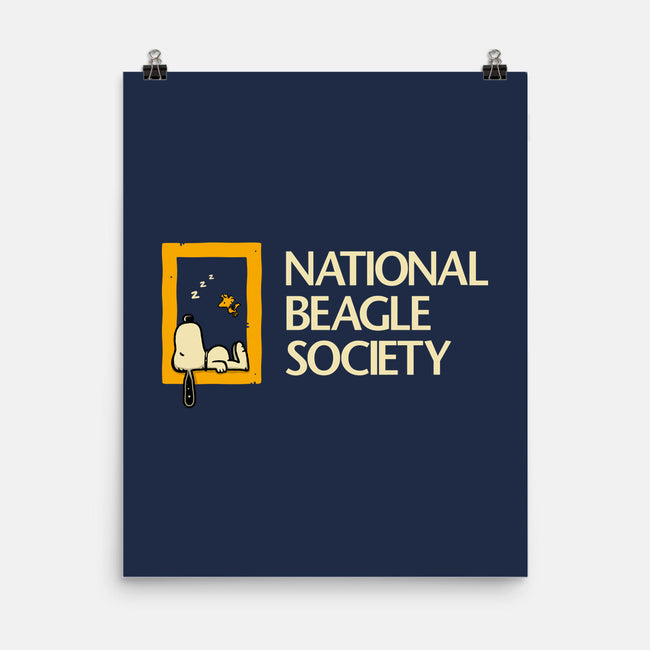 National Beagle Society-None-Matte-Poster-retrodivision