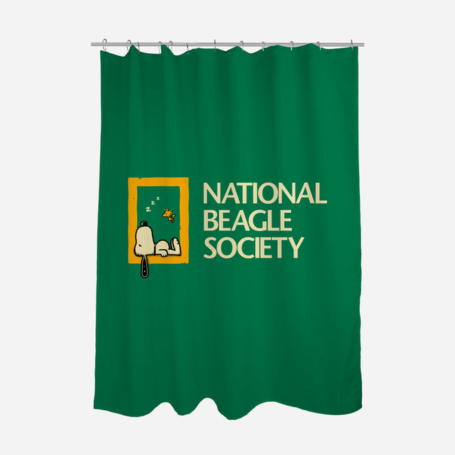 National Beagle Society-None-Polyester-Shower Curtain-retrodivision