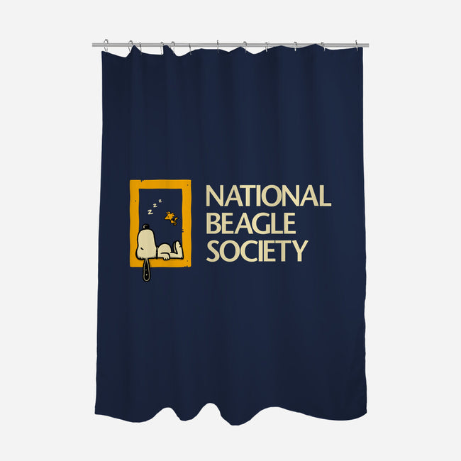 National Beagle Society-None-Polyester-Shower Curtain-retrodivision