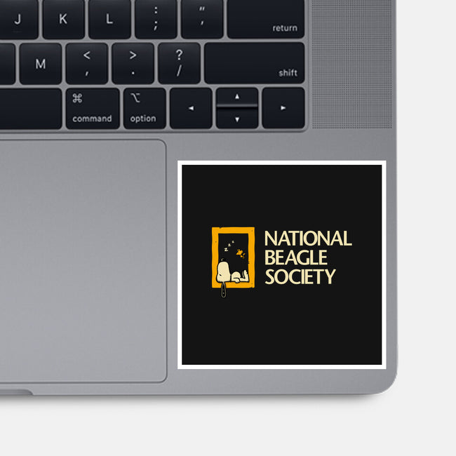 National Beagle Society-None-Glossy-Sticker-retrodivision