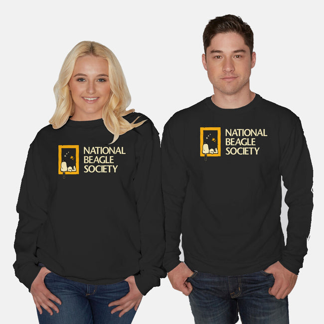 National Beagle Society-Unisex-Crew Neck-Sweatshirt-retrodivision