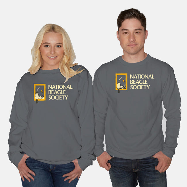 National Beagle Society-Unisex-Crew Neck-Sweatshirt-retrodivision