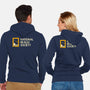 National Beagle Society-Unisex-Zip-Up-Sweatshirt-retrodivision