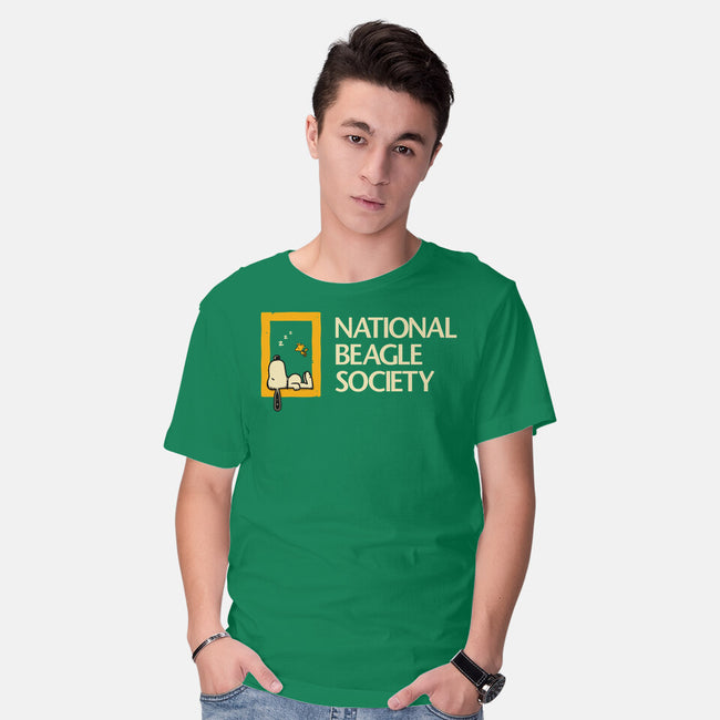 National Beagle Society-Mens-Basic-Tee-retrodivision