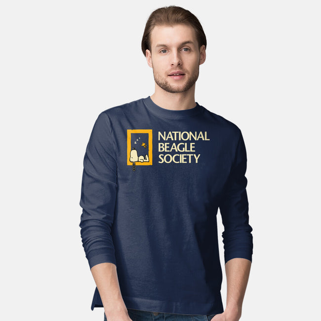 National Beagle Society-Mens-Long Sleeved-Tee-retrodivision