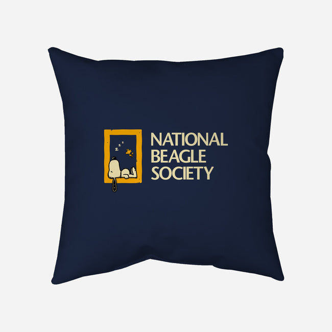 National Beagle Society-None-Removable Cover w Insert-Throw Pillow-retrodivision