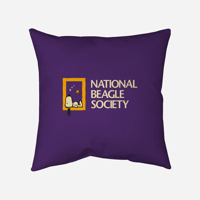 National Beagle Society-None-Removable Cover w Insert-Throw Pillow-retrodivision