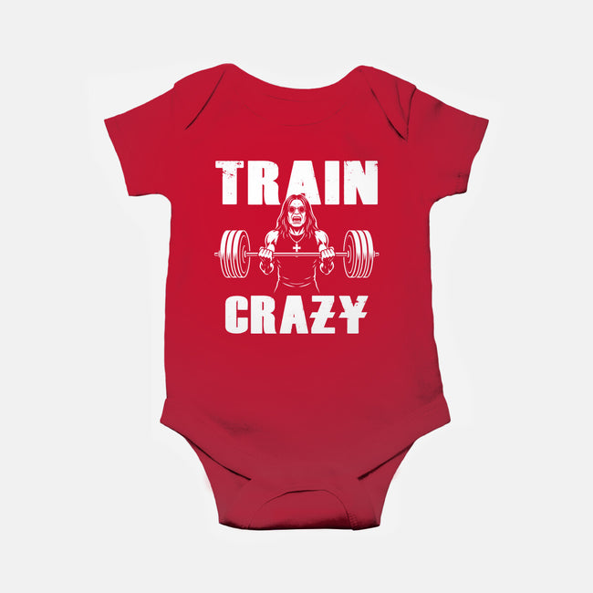 Train Crazy-Baby-Basic-Onesie-Boggs Nicolas