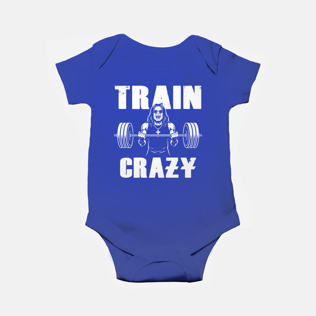 Train Crazy-Baby-Basic-Onesie-Boggs Nicolas