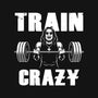 Train Crazy-Womens-Fitted-Tee-Boggs Nicolas