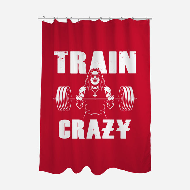 Train Crazy-None-Polyester-Shower Curtain-Boggs Nicolas