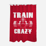 Train Crazy-None-Polyester-Shower Curtain-Boggs Nicolas