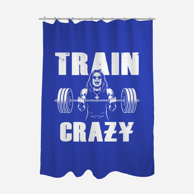 Train Crazy-None-Polyester-Shower Curtain-Boggs Nicolas