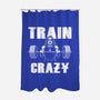 Train Crazy-None-Polyester-Shower Curtain-Boggs Nicolas