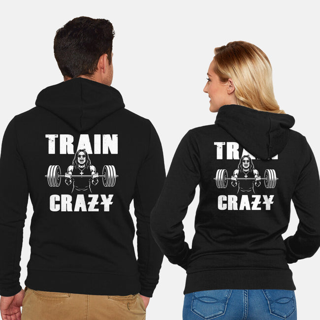 Train Crazy-Unisex-Zip-Up-Sweatshirt-Boggs Nicolas