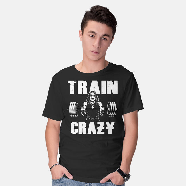 Train Crazy-Mens-Basic-Tee-Boggs Nicolas