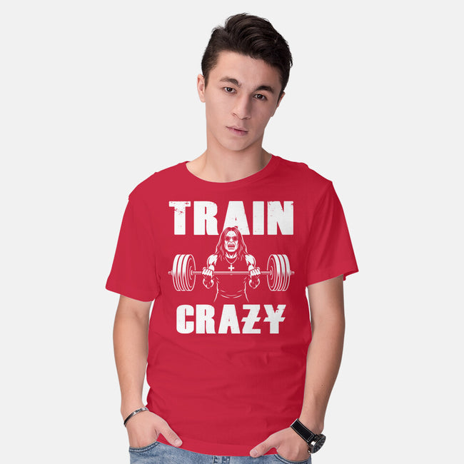 Train Crazy-Mens-Basic-Tee-Boggs Nicolas