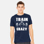 Train Crazy-Mens-Heavyweight-Tee-Boggs Nicolas