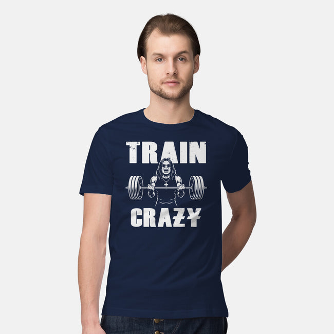 Train Crazy-Mens-Premium-Tee-Boggs Nicolas