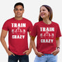 Train Crazy-Unisex-Basic-Tee-Boggs Nicolas