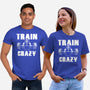 Train Crazy-Unisex-Basic-Tee-Boggs Nicolas