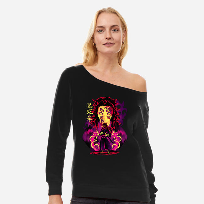Highest Rangking Moon-Womens-Off Shoulder-Sweatshirt-hypertwenty