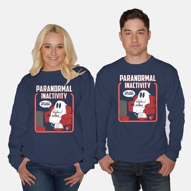 Paranormal Inactivity-Unisex-Crew Neck-Sweatshirt-Tri haryadi