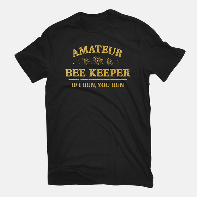 Amateur Bee Keeper-Mens-Basic-Tee-kg07