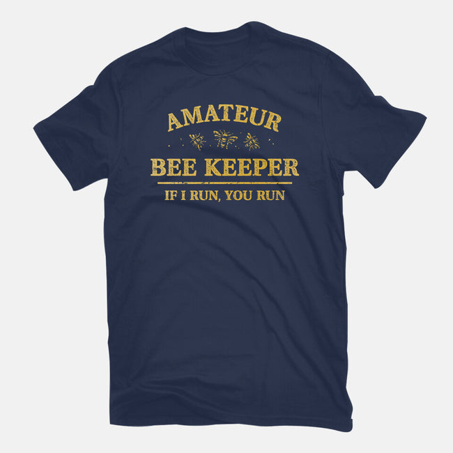 Amateur Bee Keeper-Mens-Heavyweight-Tee-kg07