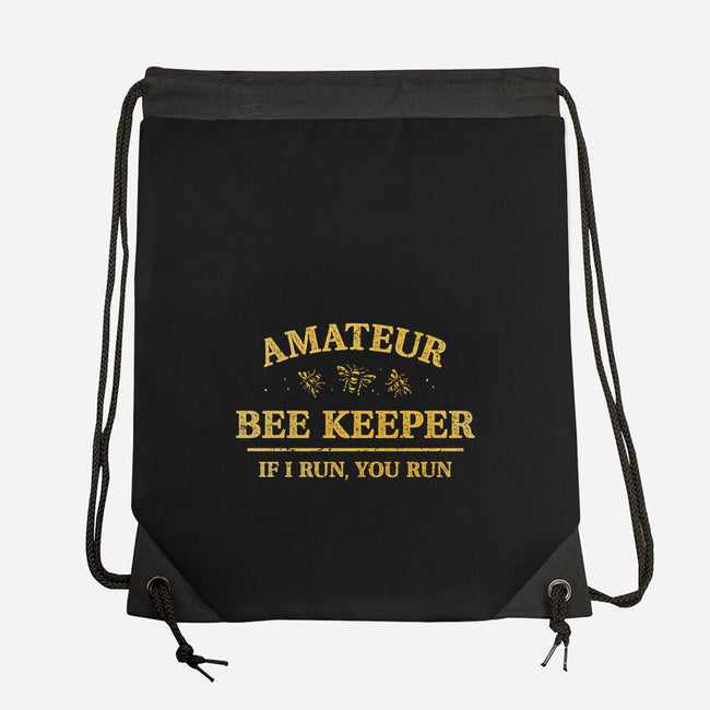 Amateur Bee Keeper-None-Drawstring-Bag-kg07