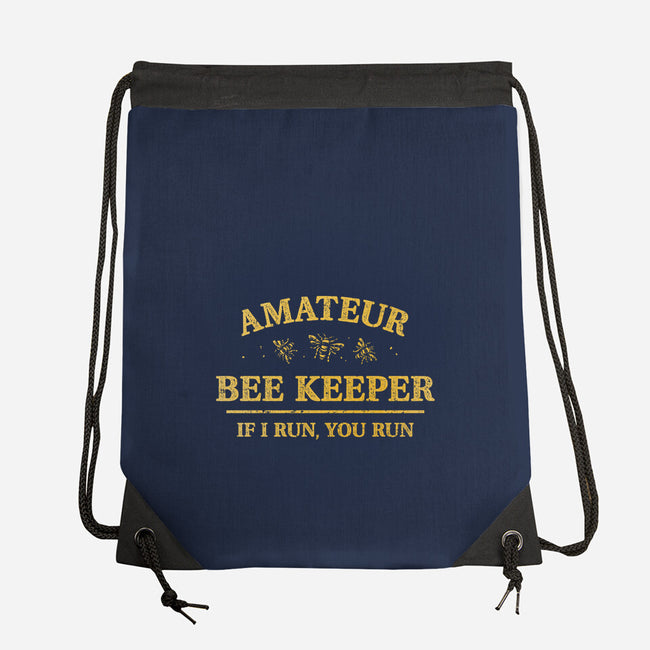Amateur Bee Keeper-None-Drawstring-Bag-kg07