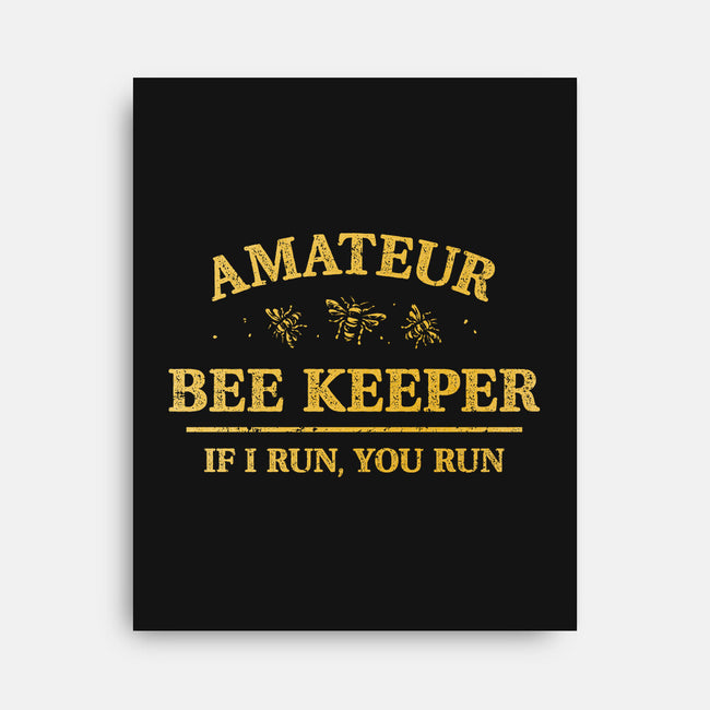 Amateur Bee Keeper-None-Stretched-Canvas-kg07