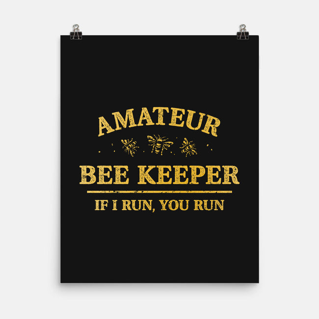 Amateur Bee Keeper-None-Matte-Poster-kg07