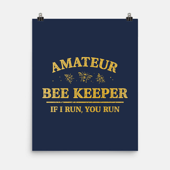 Amateur Bee Keeper-None-Matte-Poster-kg07