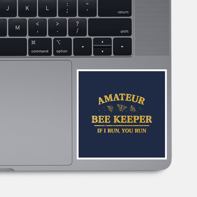 Amateur Bee Keeper-None-Glossy-Sticker-kg07
